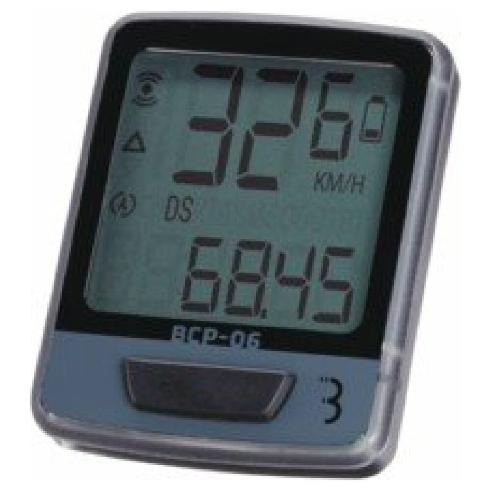 BBB BCP-06 Fietscomputer DashBoard 10-functies Zwart/grijs