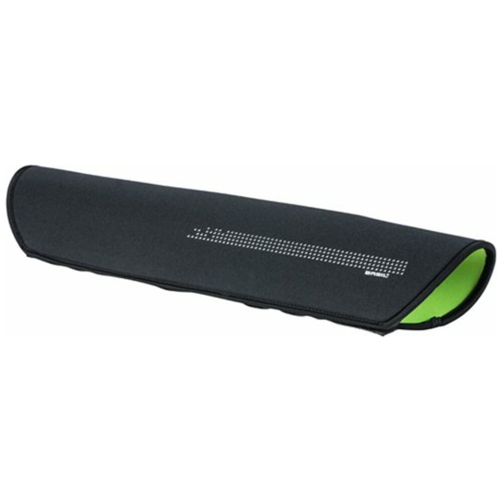Basil battery cover frameaccu Univ. Black Lime