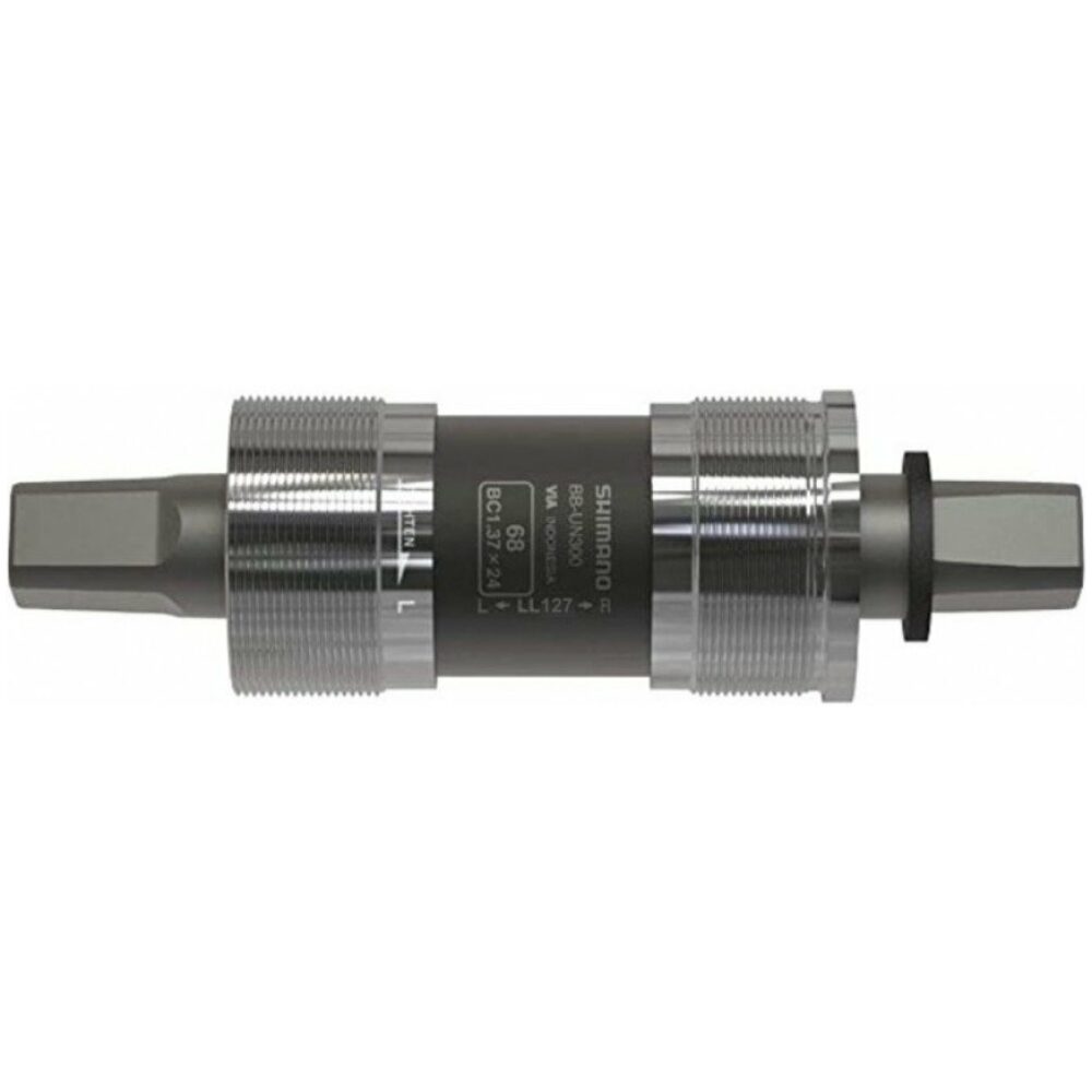 Shimano trapas UN300 vierkant 68-127,5 BSA Zwart