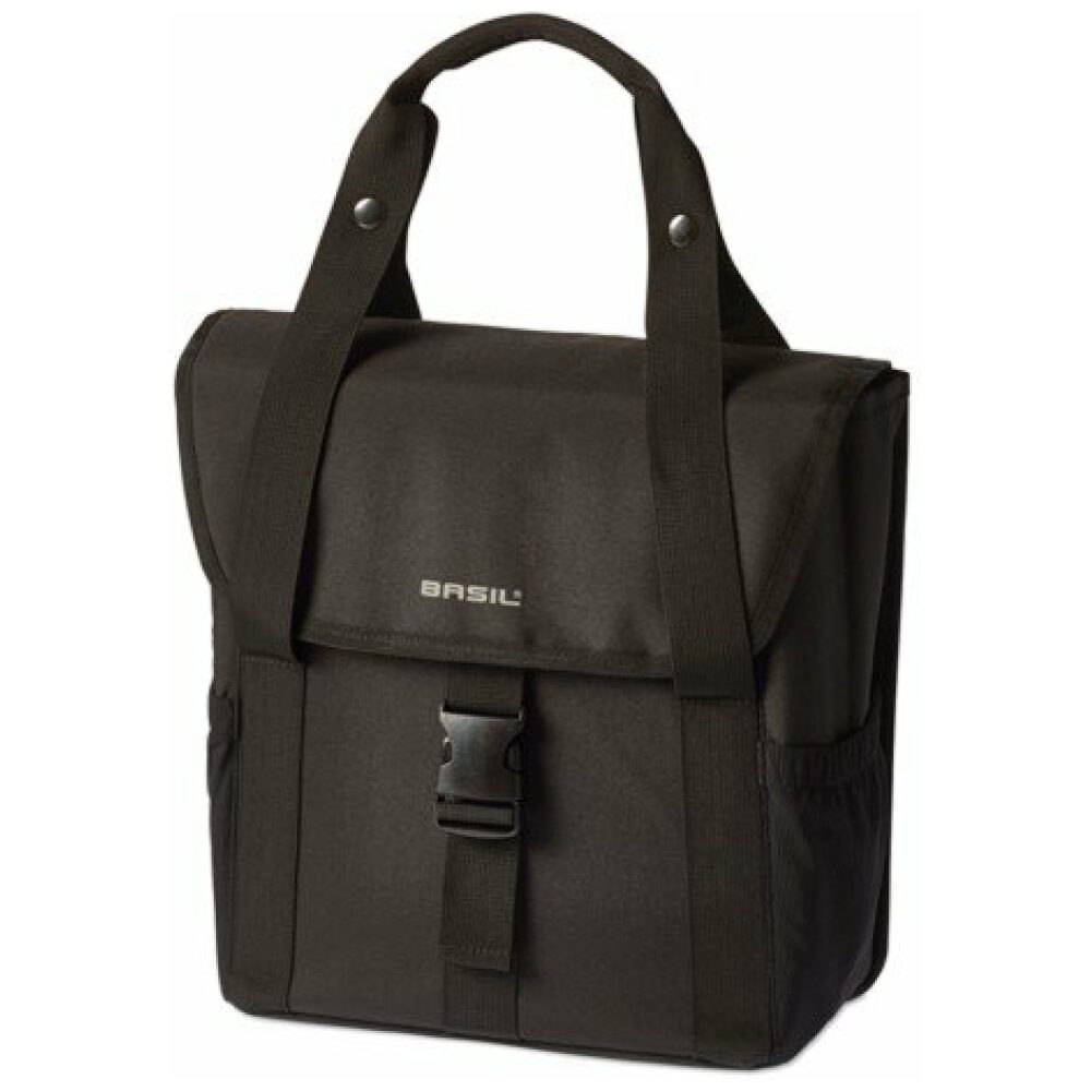 Basil Tas Go 18ltr solid zwart Solid Black