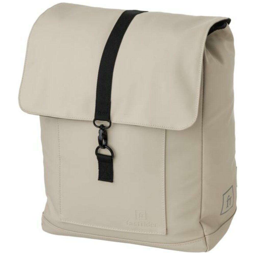 Fastrider Fr jaxx ii enkele fietstas/rugzak trend taupe cg Grijs - Afbeelding 2