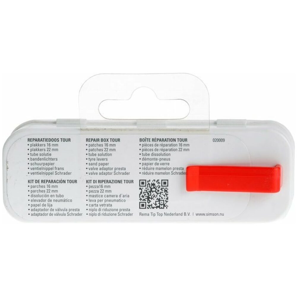Simson rep ds Tour met clip ROOD - Afbeelding 2