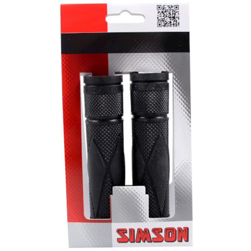 Simson handv Comfort grips ZWART