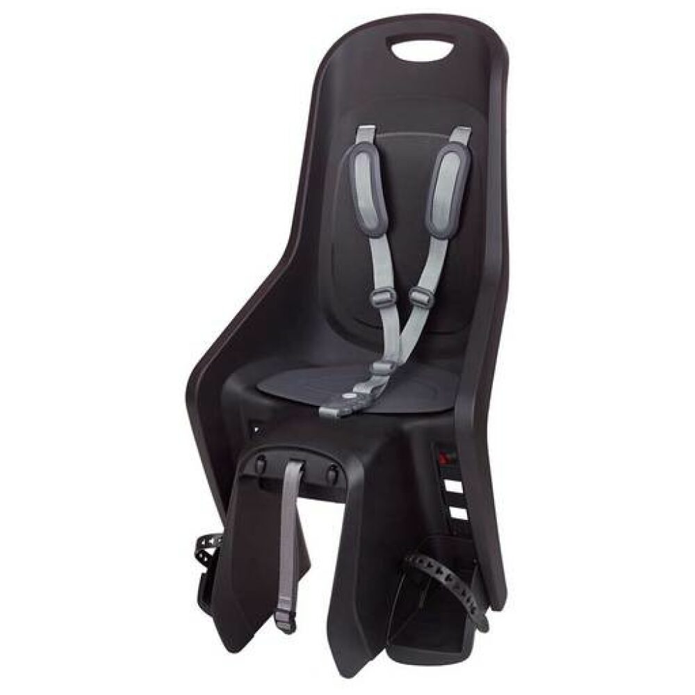 Polisport kinderzitje, achterzitje Bubbly plus drager bev.black Black/Dark Grey