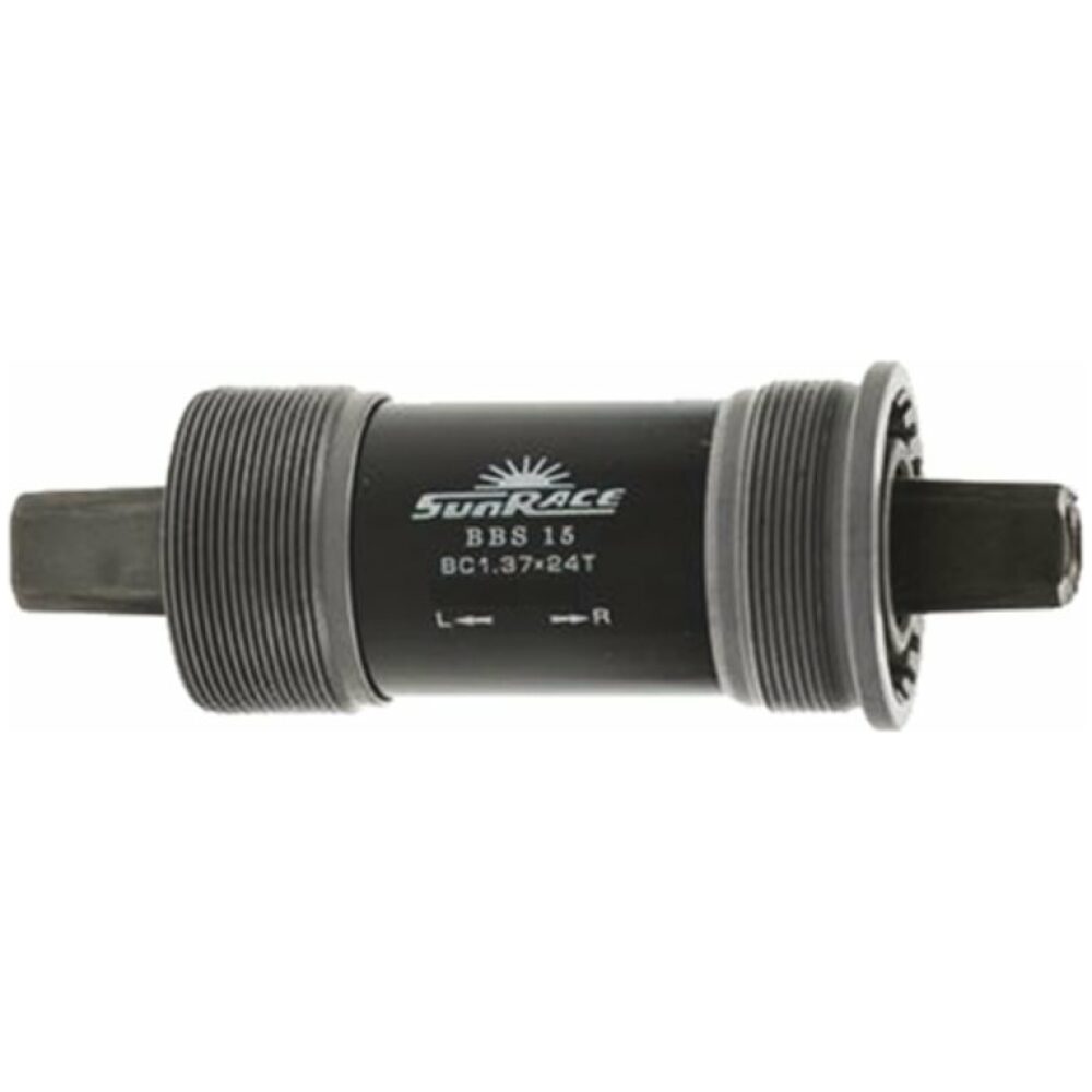 Sunrace trapas 68/127mm BSA stl Zwart