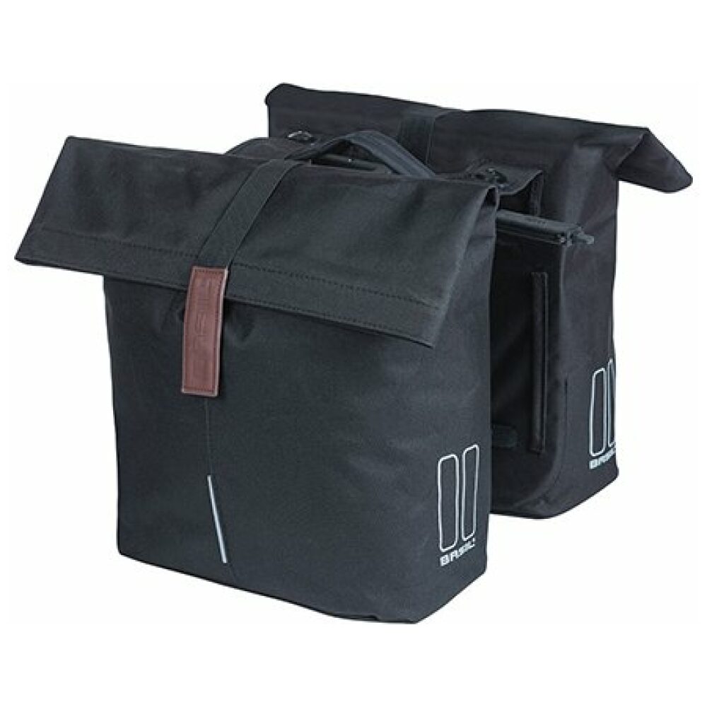 Basil TAS BAS DUBBEL CITY MIK ZW 28-32L Black
