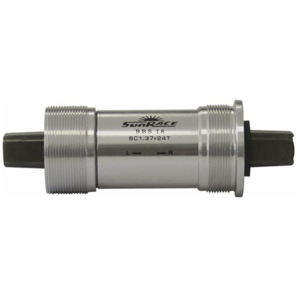 Sunrace trapas 68/113mm BSA alu Zilver/Zwart