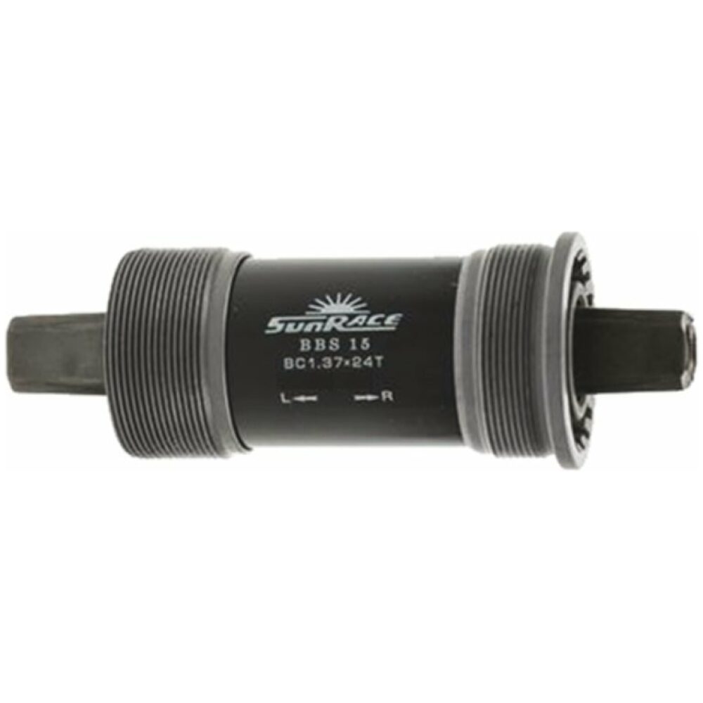 Sunrace trapas 68/131mm BSA stl Zwart