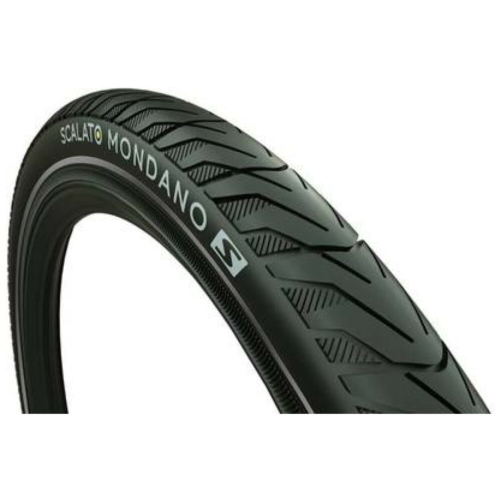 Scalato btb Mondano 28 x 1 3/8 zw refl Zwart