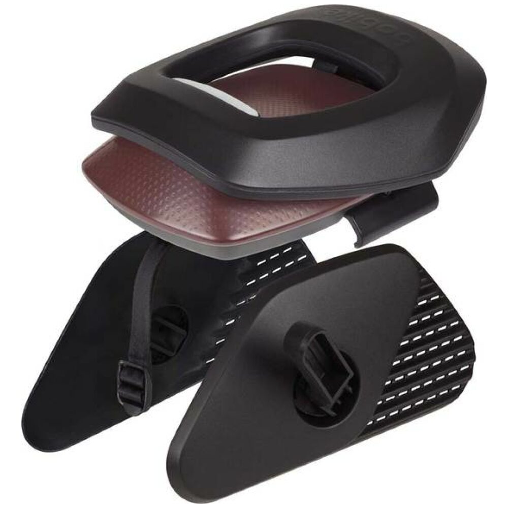 Bobike achterzitje junior One drager black/dark br Black/Dark Brown