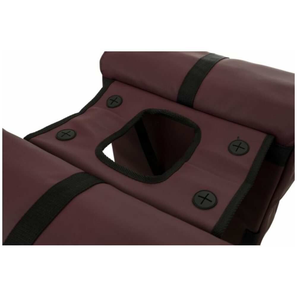 Fastrider Fr jaxx ii dubbele fietstas basics aubergine Paars - Afbeelding 5