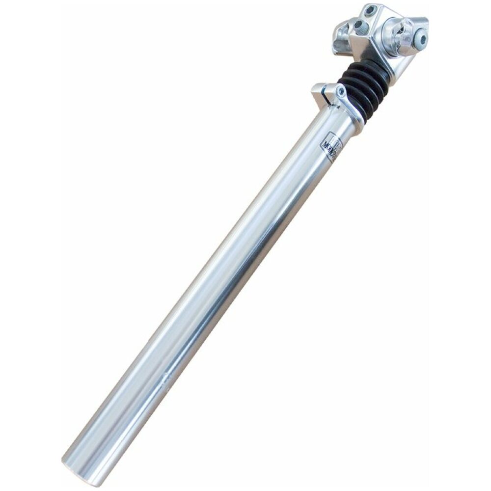 Merkloos Zadelpen verend ATB 27.2x300 zi Zilver