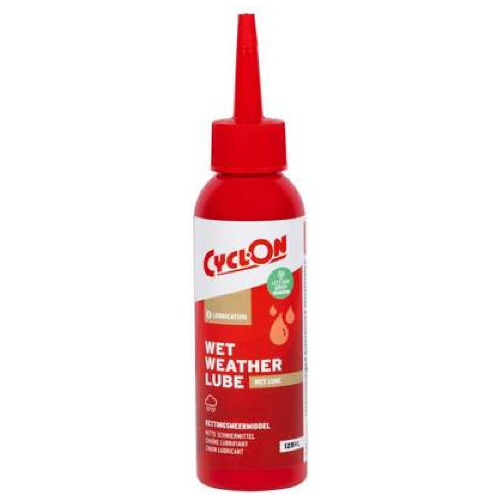 Cyclon Wet Lube 125ml Rood