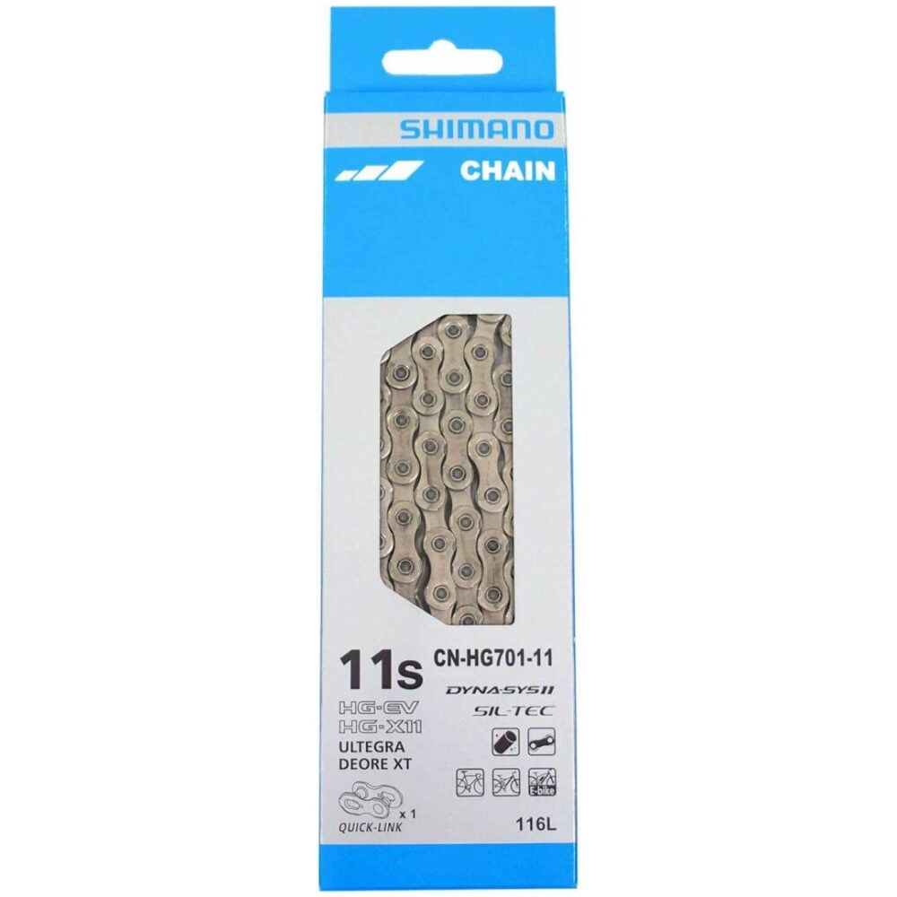 Shimano Shim kett HG700 116sch 11v Ult Silber