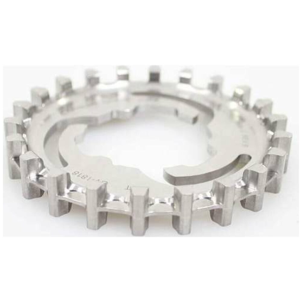 Gates TANDWIEL 22 CDX SUREFIT 45.5 RVS A ZI Silver