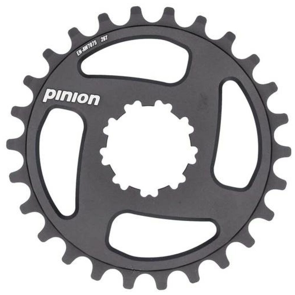 Pinion KETTINGWIEL PIN 26T 9 SPLINE ALM E-BIKE 1/8" ZW Zwart