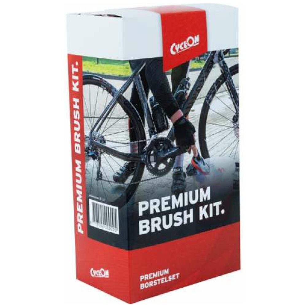 Cyclon borstel set Zwart