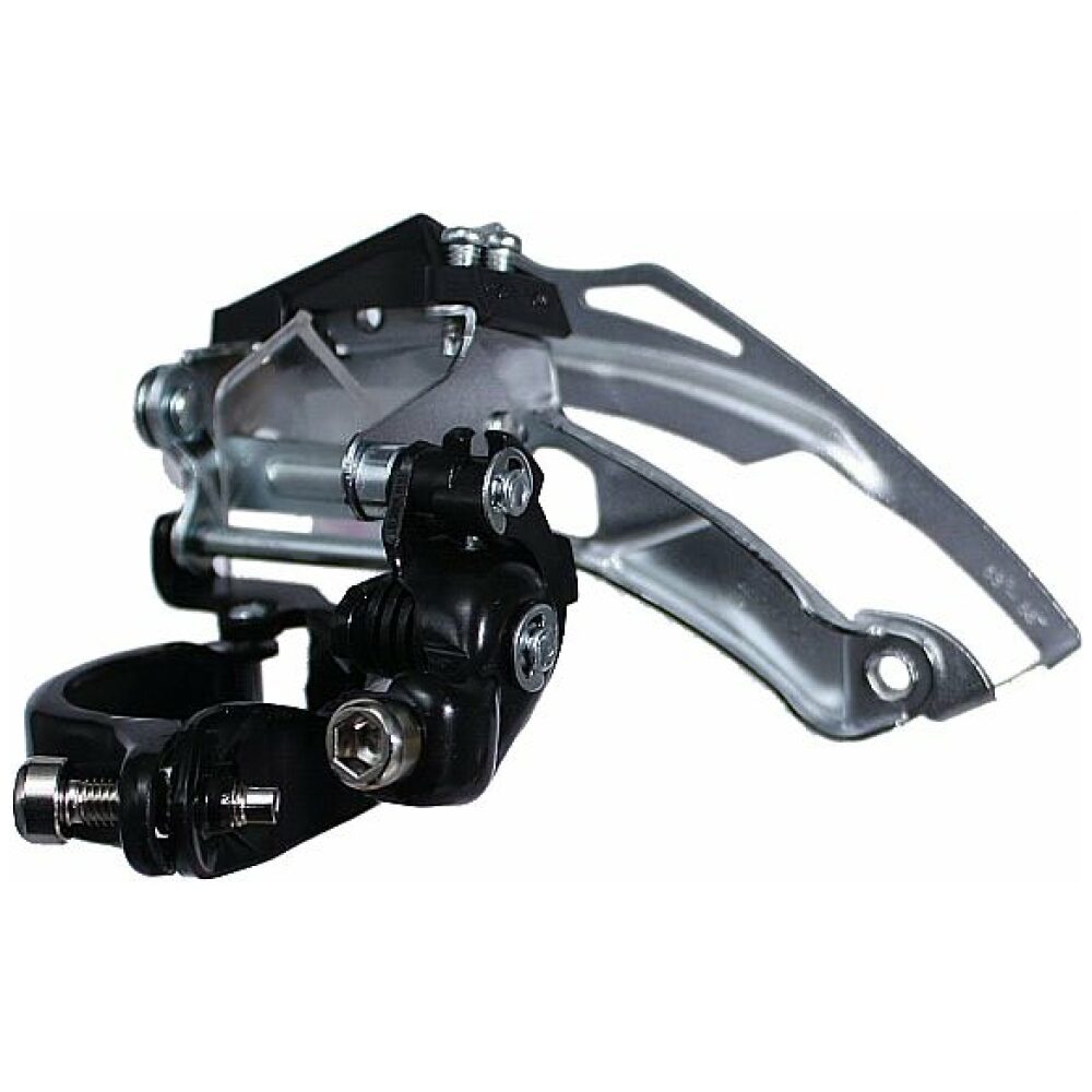 Shimano DERAILLEUR V SH M190L3 TRIPLE 7/8V DP 34.9 ZI/ZW Zilver/Zwart