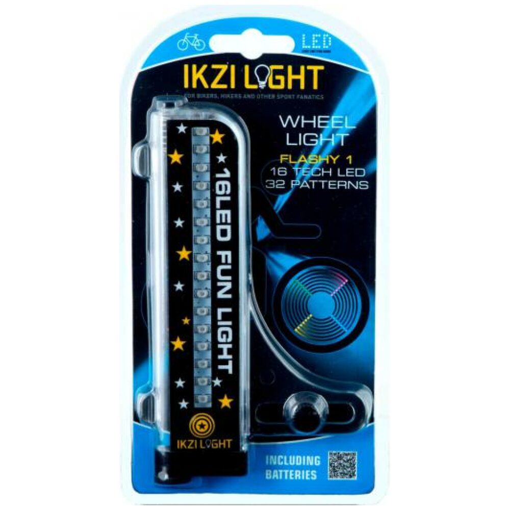 Ikzi spaaklicht met 16 led ZILVER - Afbeelding 2