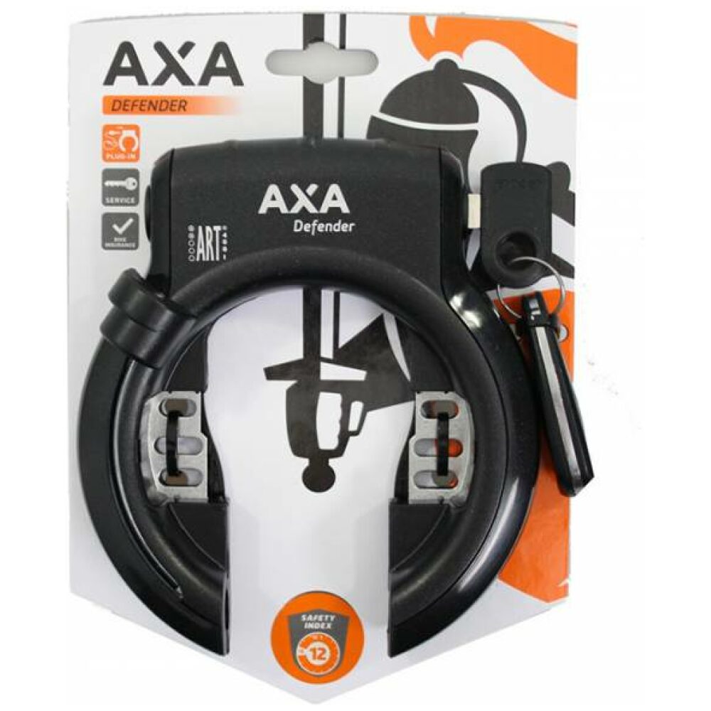 Axa ringslot Defender Zwart
