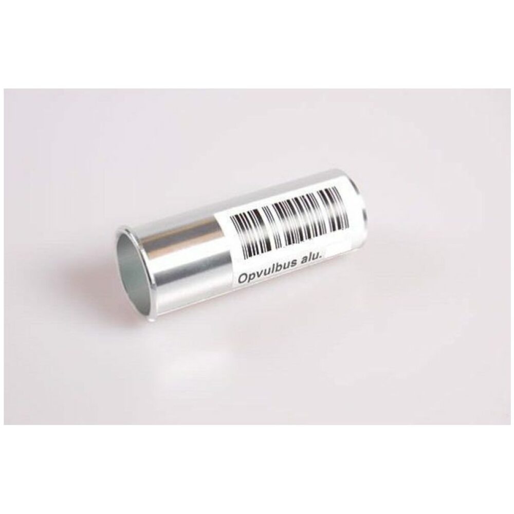 Merkloos Zadelpenvulbus 27.2-29.8 alu ZILVER - Afbeelding 2
