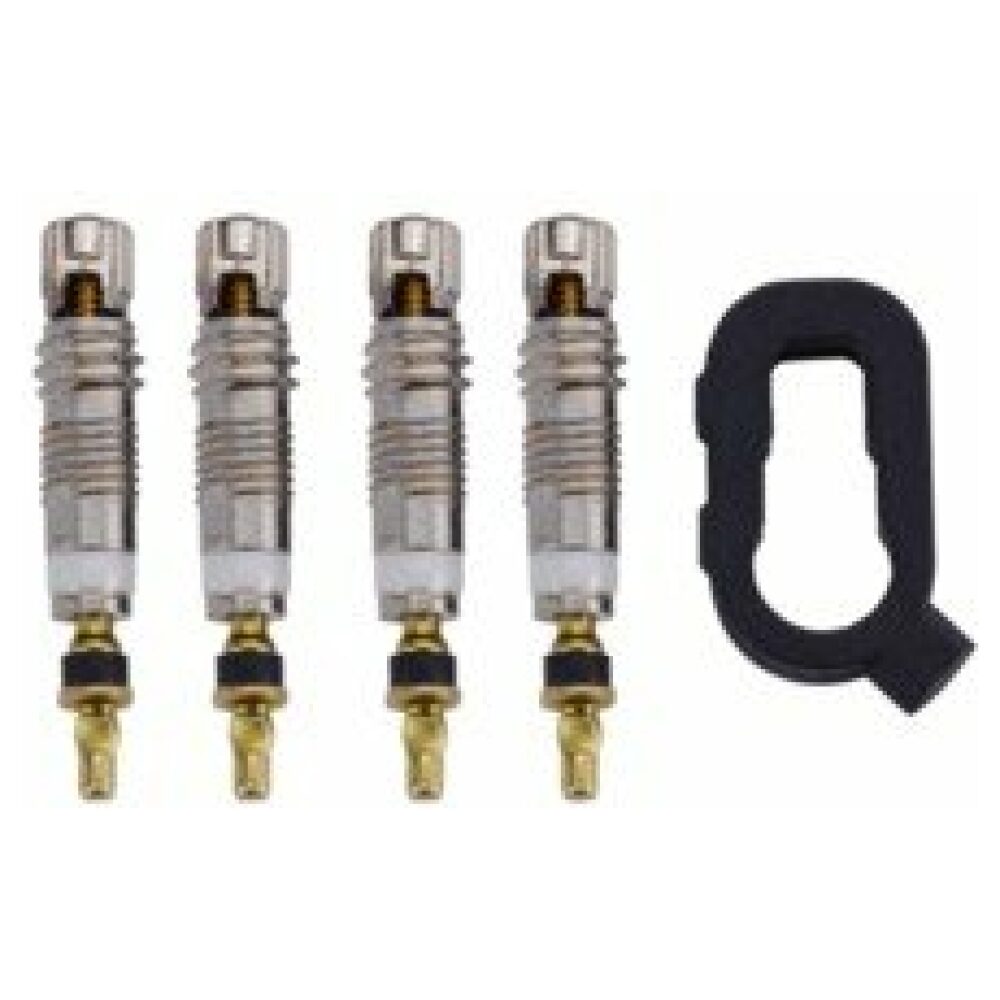 BBB BTI-161 Tubeless Valves Valvecore Set 4 Pcs Brass