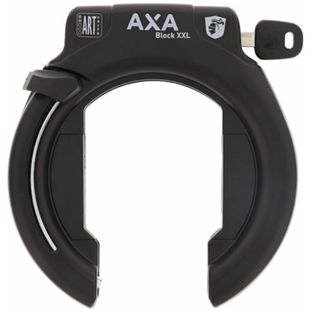 Axa ringslot Block XXL zw Zwart