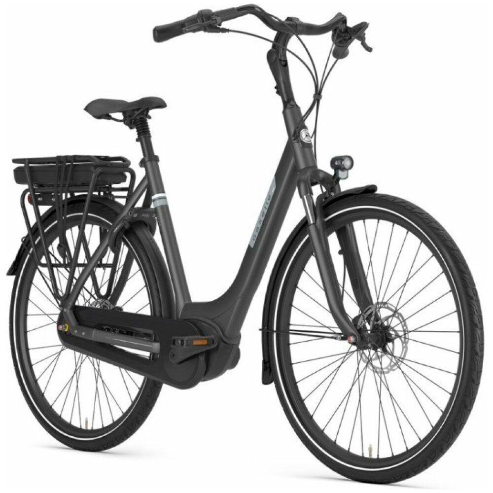 Gazelle Paris C7+ Anthracite Grey Mat Dames