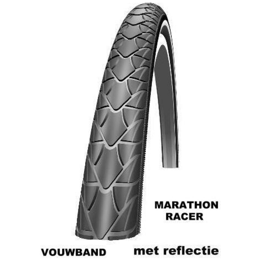 Schwalbe Buitenband 20x1.50 Mar Racer V ZWART