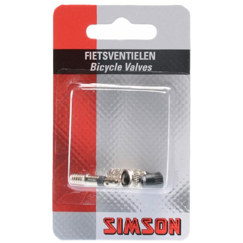 Simson ventiel (2) Zilver