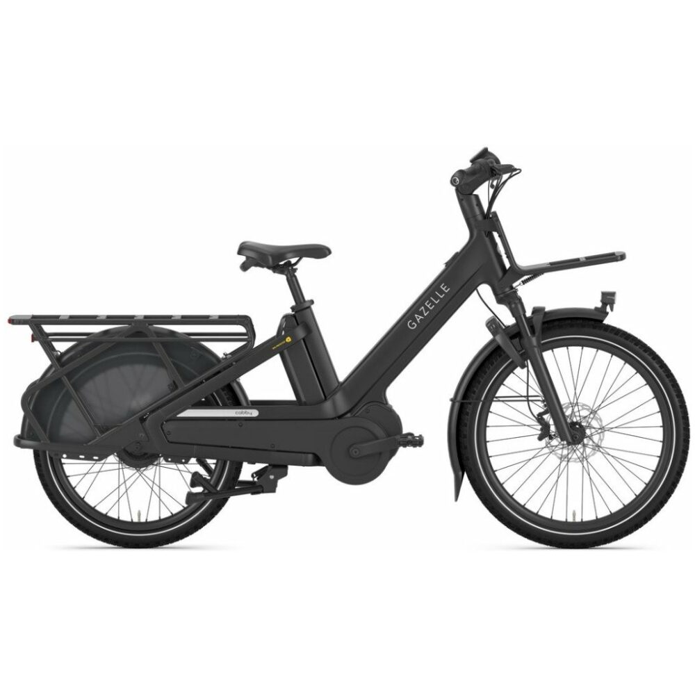 Gazelle Cabby C380 Black Mat Dames