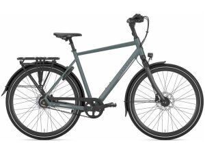 Gazelle Chamonix S8 Petrol Blue Mat Heren