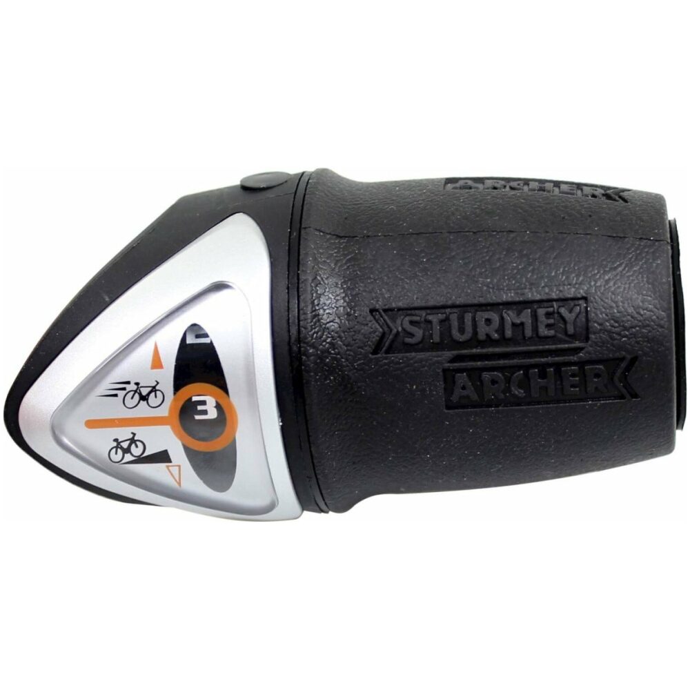 Sturmey Archer SA verst TSS37 Twist 3v Zwart/Zilver