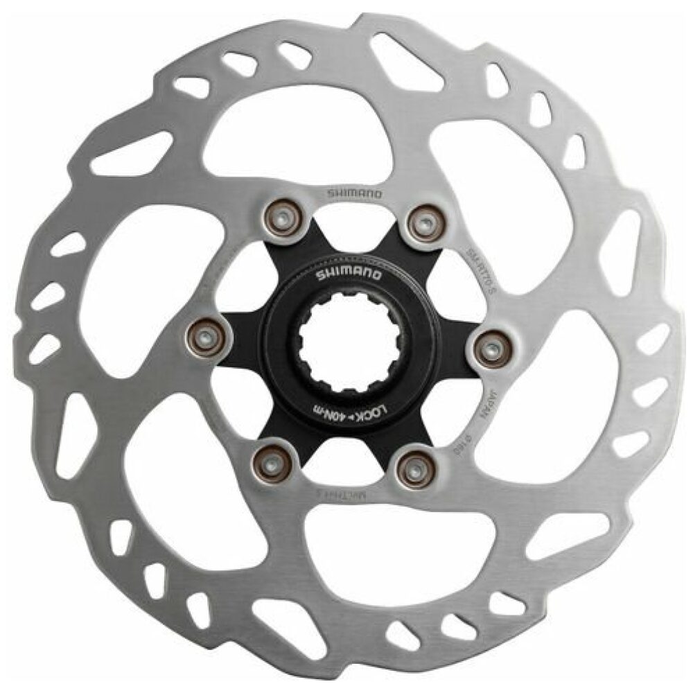 Shimano Shim remschijf 160mm center lock Zilver - Afbeelding 2