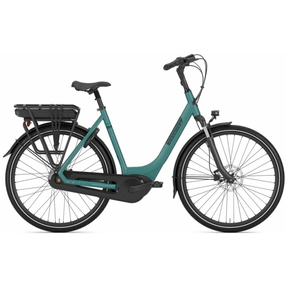 Gazelle Paris C7+ Thyme Green Mat Dames