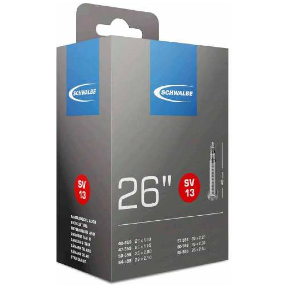 Schwalbe Binnenband SV13 26 x 1.50 - 2.40 Frans Ventiel 40mm ZWART - Afbeelding 6