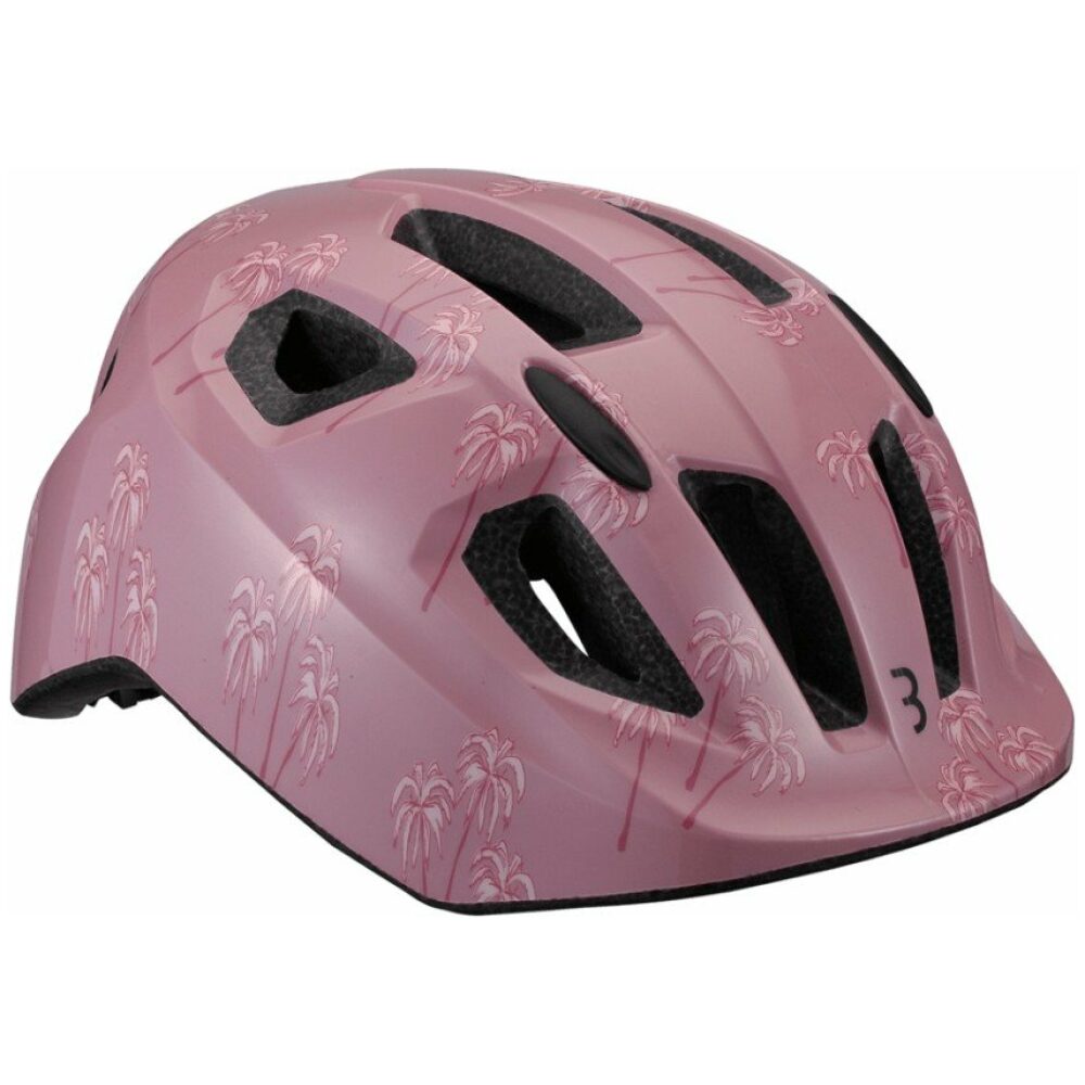 BBB BHE-172 Helm Hero (46-52cm) Pink Palmtrees