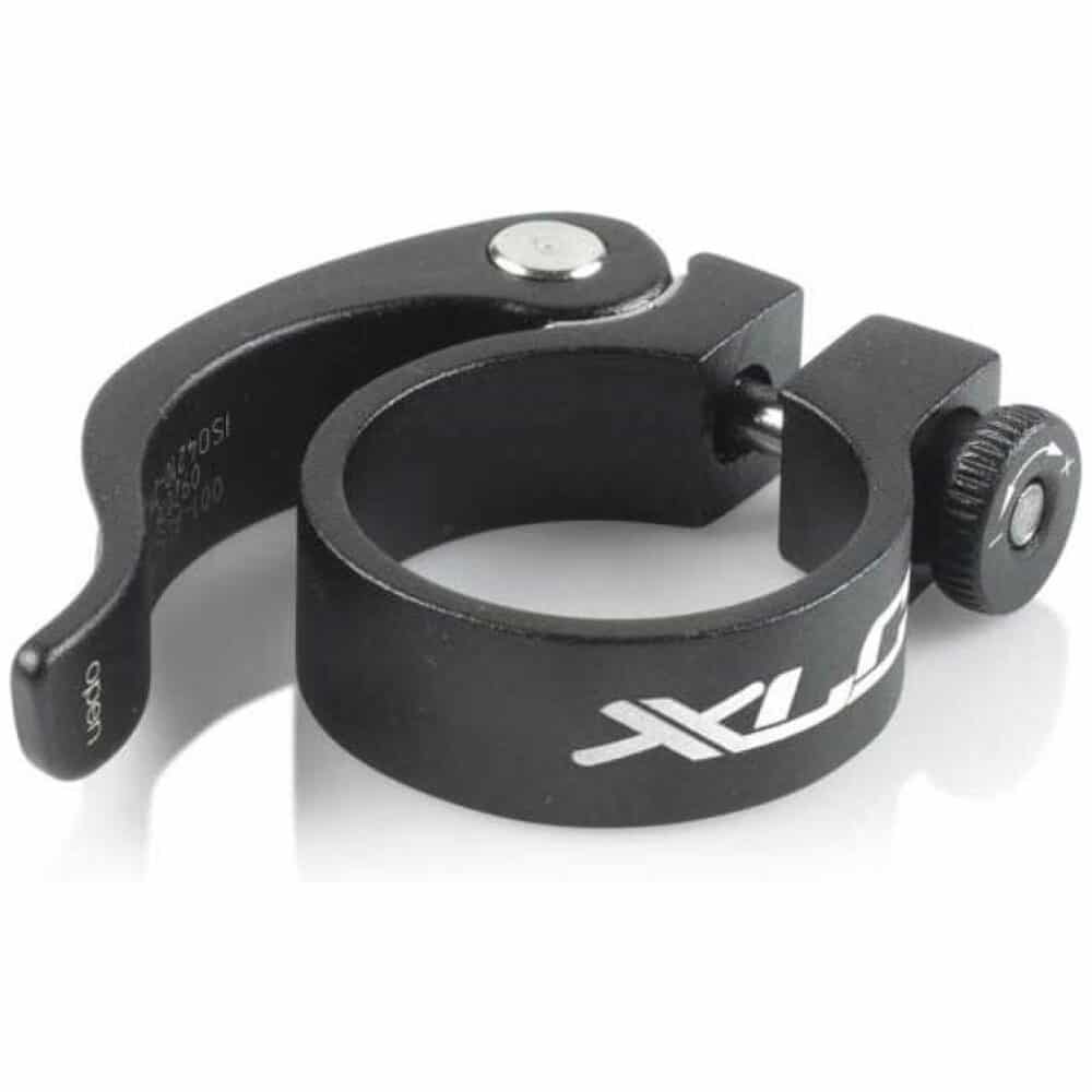 Xlc ZADELBUISKLEM 31.8 QR ERGO ALM ZW Zwart