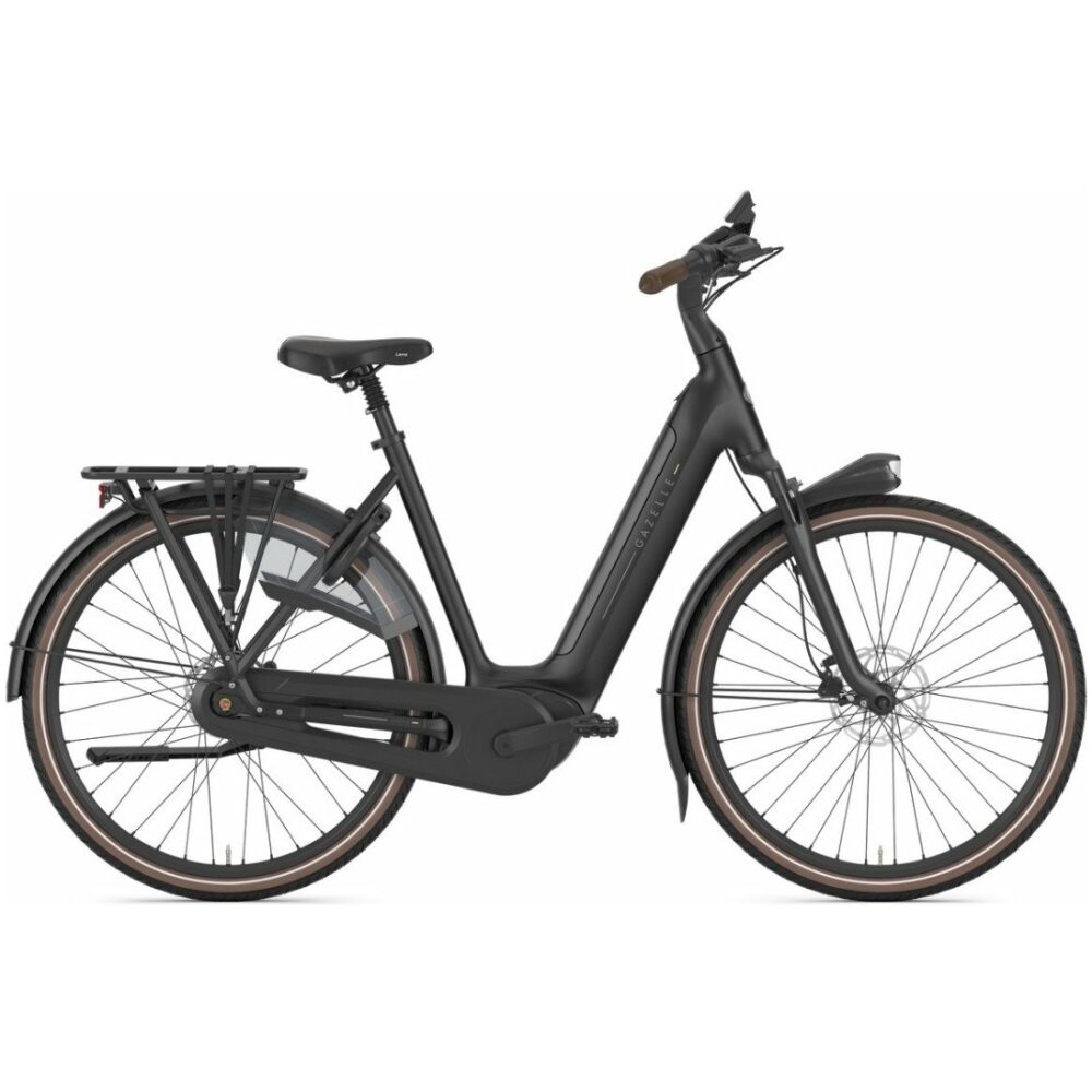 Gazelle Grenoble C8+ Black Mat Dames