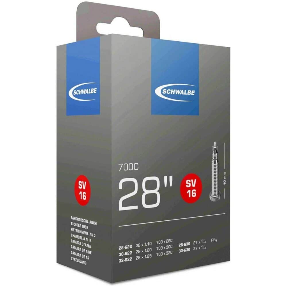 Schwalbe Binnenband SV16 28 x 1.10 - 1.25 fv 40mm ZWART