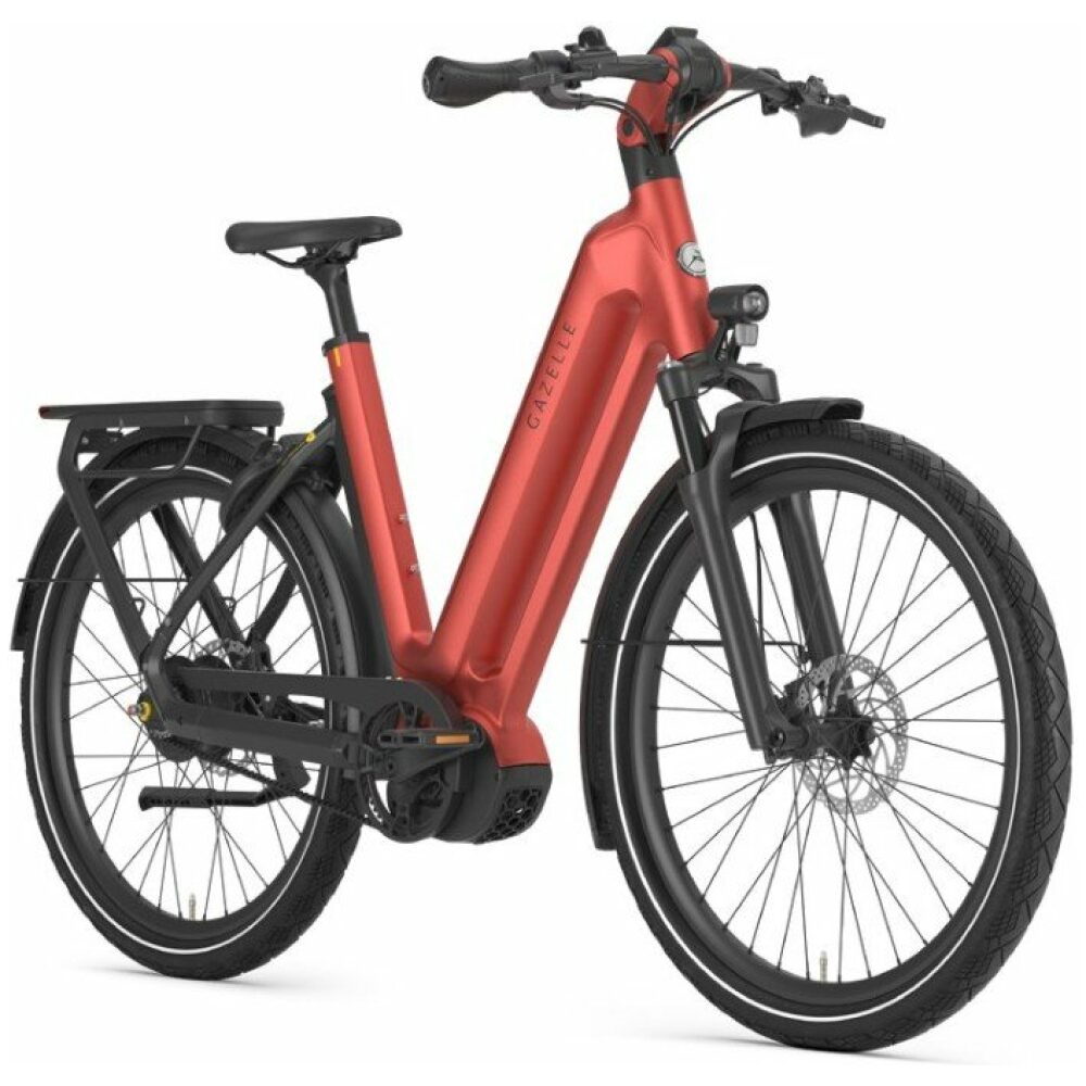 Gazelle Eclipse C380 HMB Metallic Orange Mat Dames - Afbeelding 4