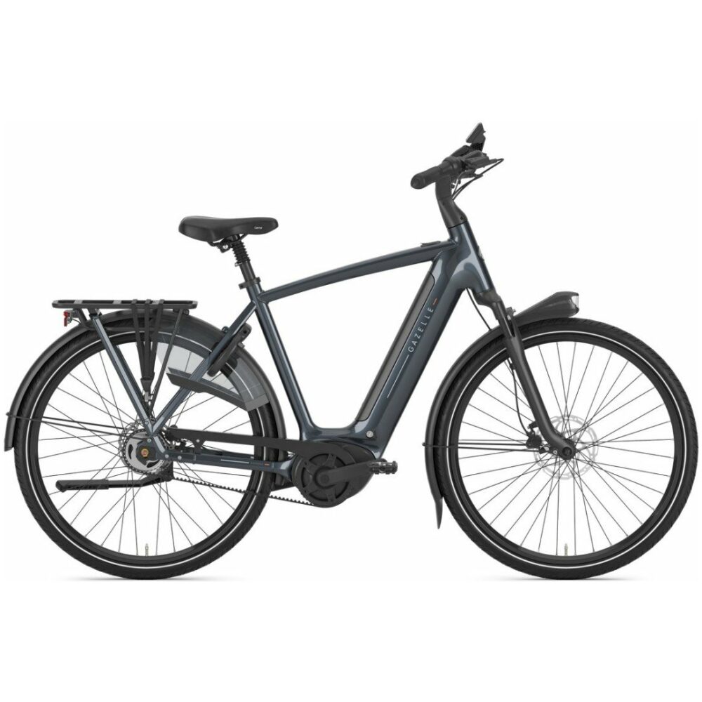 Gazelle Grenoble C5 Anthracite Grey Glans HEREN - Afbeelding 3