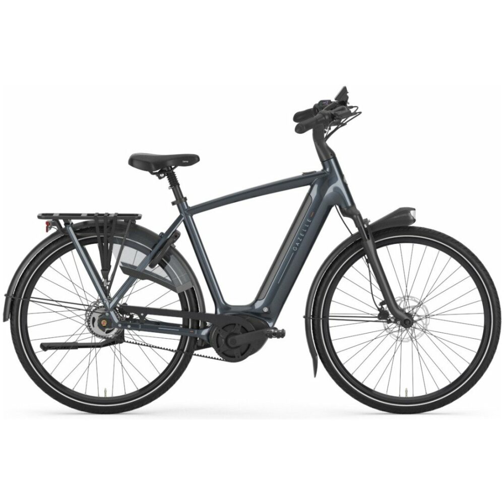 Gazelle Grenoble C5 Anthracite Grey Glans HEREN