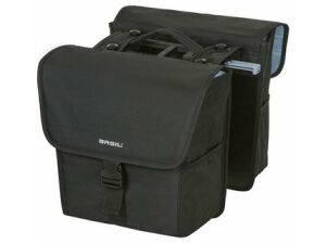 Basil TAS BAS DUBBEL GO MIK 32L Solid Black