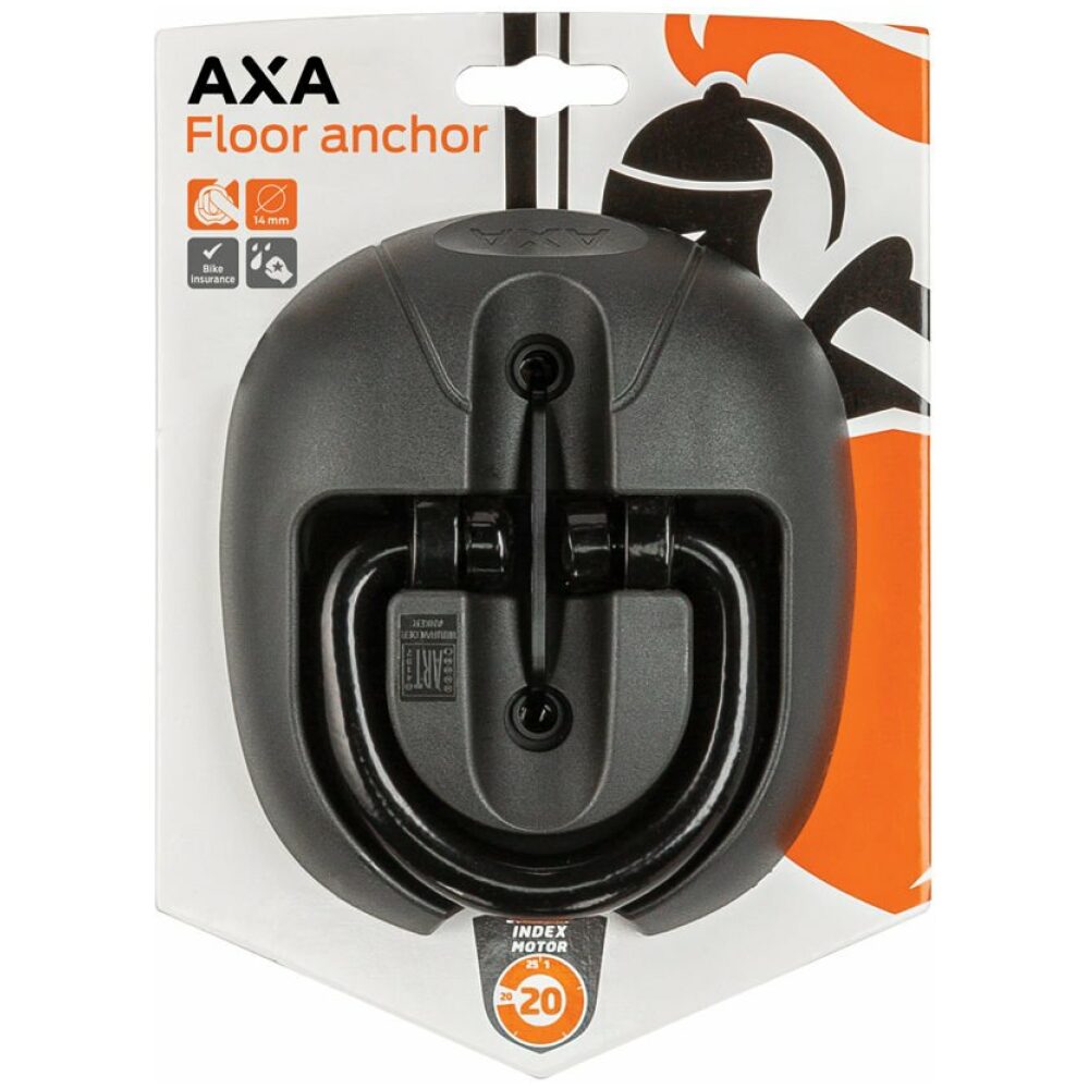 Axa muur/vloer anker ART4 grijs Zwart
