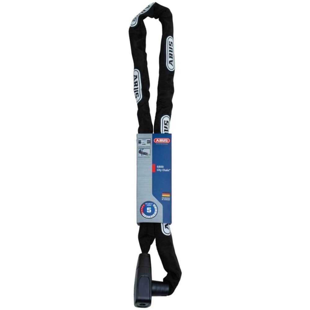 Abus kettingslot CityChain 6800/110 2.0 Zwart