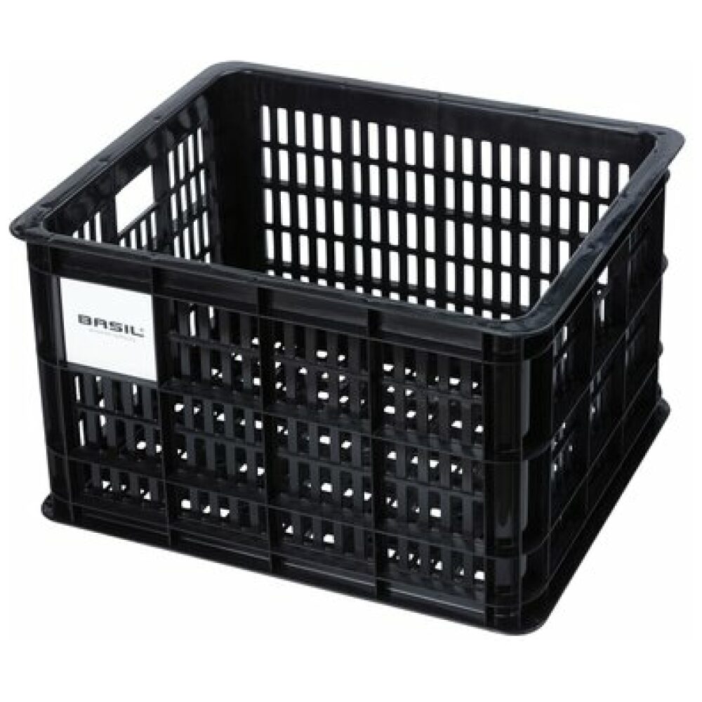 Basil fietskrat 29.5L recycled Zwart
