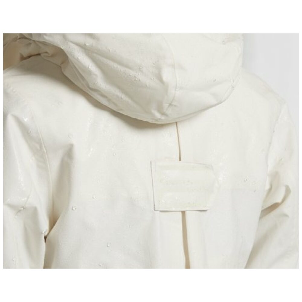 Basil REGENJAS BAS MOSSE PARKA DS WI Snow White - Afbeelding 5