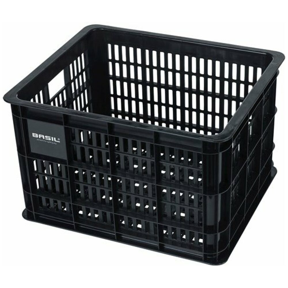 Basil fietskrat 29.5L recycled Zwart - Afbeelding 3