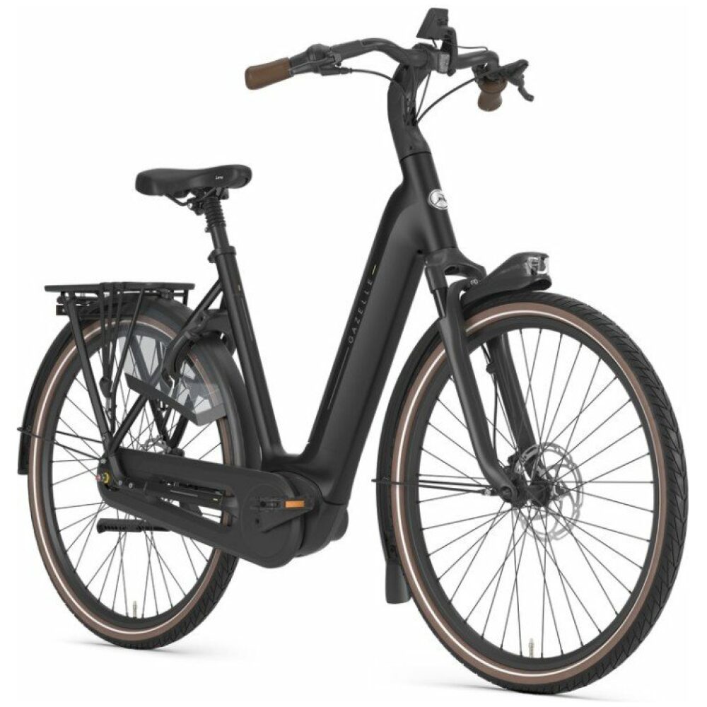 Gazelle Grenoble C8+ Black Mat Dames